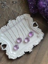 Load image into Gallery viewer, AAA Mini Amethyst Hexagon Pendant Necklace