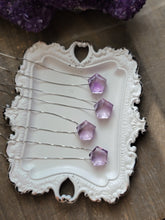 Load image into Gallery viewer, AAA Mini Amethyst Hexagon Pendant Necklace