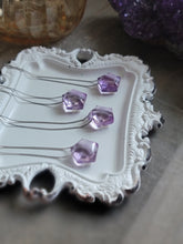 Load image into Gallery viewer, AAA Mini Amethyst Hexagon Pendant Necklace