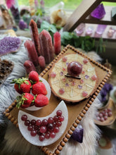 Load image into Gallery viewer, Natural Wooden Sacred Geometry Activation Crystal Grid