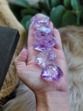 Load image into Gallery viewer, Natural "Explosive Rainbow" Amethyst Crystal Gem Bombs