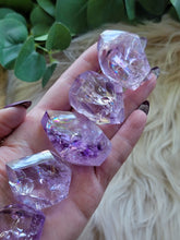 Load image into Gallery viewer, Natural "Explosive Rainbow" Amethyst Crystal Gem Bombs