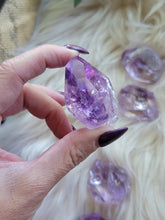 Load image into Gallery viewer, Natural "Explosive Rainbow" Amethyst Crystal Gem Bombs