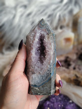 Load image into Gallery viewer, Polished Amethyst Druzy Crystal Towers