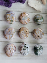 Load image into Gallery viewer, Natural 8th Vein Marovato Ocean Jasper Gemstone Palmstones
