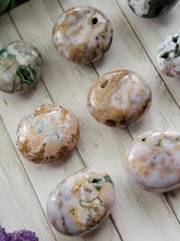 Load image into Gallery viewer, Natural 8th Vein Marovato Ocean Jasper Gemstone Palmstones
