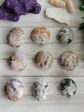 Load image into Gallery viewer, Natural 8th Vein Marovato Ocean Jasper Gemstone Palmstones
