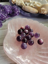 Load image into Gallery viewer, 10mm Natural Top Quality Gem Lepidolite Mini Spheres