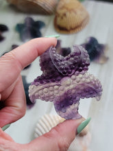 Load image into Gallery viewer, Natural Rainbow Fluorite Crystal Starfish