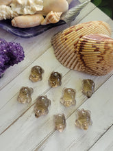 Load image into Gallery viewer, Smokey Quartz Mini Crystal Turtles
