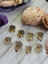 Load image into Gallery viewer, Smokey Quartz Mini Crystal Turtles