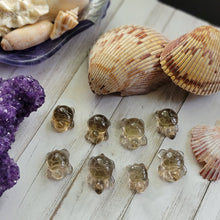 Load image into Gallery viewer, Smokey Quartz Mini Crystal Turtles