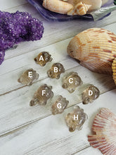 Load image into Gallery viewer, Smokey Quartz Mini Crystal Turtles