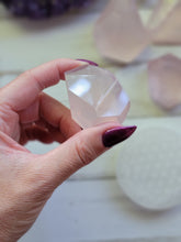 Load image into Gallery viewer, Genuine Mozambique Rose Quartz Free Forms
