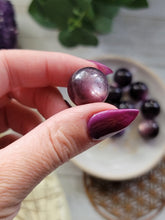 Load image into Gallery viewer, 15mm Natural Top Quality Gem Lepidolite Mini Spheres
