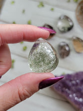 Load image into Gallery viewer, Natural Top Quality Lodolite Lens Shamanic Dream Quartz Pendants