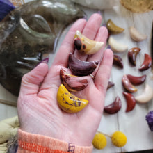 Load image into Gallery viewer, Mini Mookaite Crescent Moons