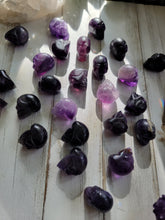 Load image into Gallery viewer, Witchy Purple Fluorite Crystal Skulls