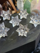 Load image into Gallery viewer, AAA Clear Quartz Mini Stellated Asteroid Merkabah Stars