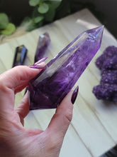 Load image into Gallery viewer, AAA Natural Phantom Amethyst Crystal Vogels