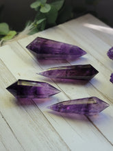 Load image into Gallery viewer, AAA Natural Phantom Amethyst Crystal Vogels