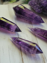 Load image into Gallery viewer, AAA Natural Phantom Amethyst Crystal Vogels
