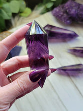 Load image into Gallery viewer, AAA Natural Phantom Amethyst Crystal Vogels