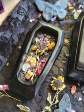 Load image into Gallery viewer, Large Gothic Obsidian Coffin Vessel