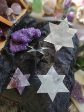 Load image into Gallery viewer, Asteroid Stellated Merkabah Crystal Stars