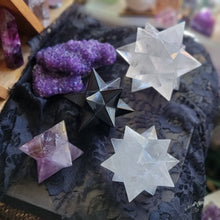 Load image into Gallery viewer, Asteroid Stellated Merkabah Crystal Stars