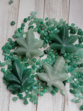 Load image into Gallery viewer, Aventurine Crystal Carved Happy Leaf