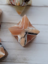 Load image into Gallery viewer, Green Onyx Gemstone Merkabahs