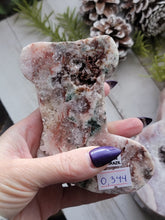 Load image into Gallery viewer, Brazilian Pink Amethyst Crystal Druzy Christmas Shapes