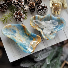 Load image into Gallery viewer, Aquatine Lemurian Calcite Gemstone Dish