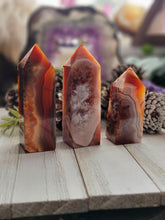 Load image into Gallery viewer, High Grade Carnelian Gemstone Crystal Towers