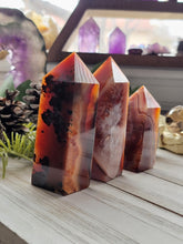 Load image into Gallery viewer, High Grade Carnelian Gemstone Crystal Towers