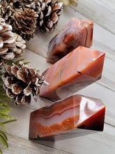 Load image into Gallery viewer, High Grade Carnelian Gemstone Crystal Towers