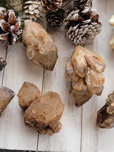 Load image into Gallery viewer, Raw Kundalini Quartz Crystal Clusters