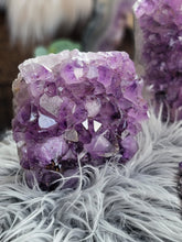 Load image into Gallery viewer, Raw Purple Amethyst Crystal Lamp