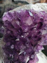 Load image into Gallery viewer, Raw Purple Amethyst Crystal Lamp
