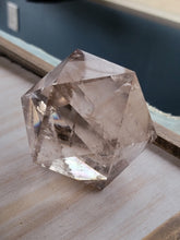 Load image into Gallery viewer, Super Extra Quality Icosohedron Smokey Quartz Cube