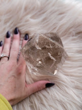 Load image into Gallery viewer, Super Extra Quality Icosohedron Smokey Quartz Cube