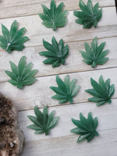 Load image into Gallery viewer, Mini Aventurine Crystal Carved Happy Leaf