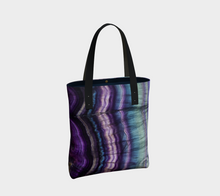 Load image into Gallery viewer, Rainbow Fluorite Crystal Print Tote Bag