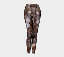Load image into Gallery viewer, Pink Amethyst Eco Poly Crystal Statement Leggings