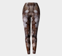Load image into Gallery viewer, Pink Amethyst Eco Poly Crystal Statement Leggings