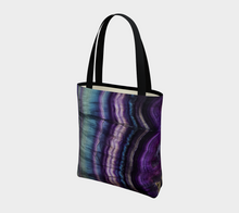 Load image into Gallery viewer, Rainbow Fluorite Crystal Print Tote Bag