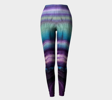 Load image into Gallery viewer, Rainbow Fluorite Eco Poly Crystal Statement Leggings