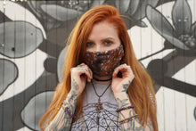 Load image into Gallery viewer, "Capris" Citrine Crystal Fold Over Yoga Leggings