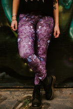 Load image into Gallery viewer, "Capri" Purple Amethyst Eco Poly Crystal Statement Leggings